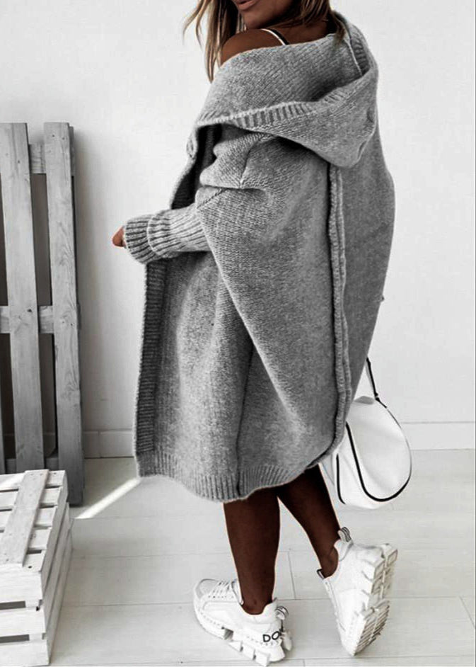 Luna Drift Hooded Cardigan