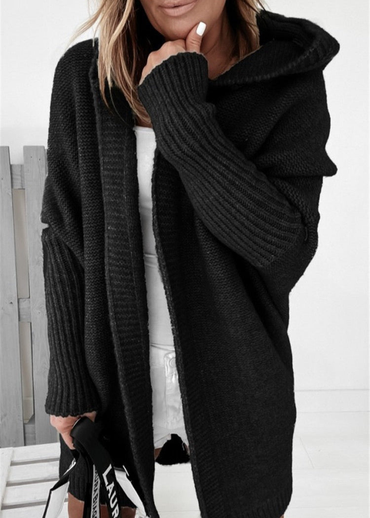 Luna Drift Hooded Cardigan