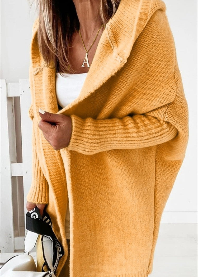 Luna Drift Hooded Cardigan