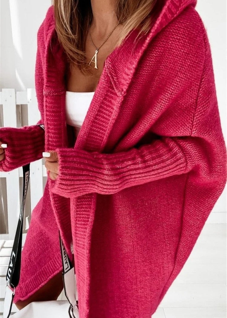 Luna Drift Hooded Cardigan