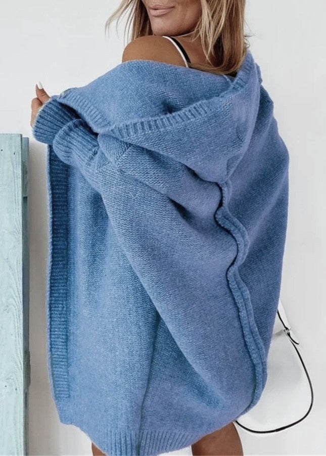 Luna Drift Hooded Cardigan