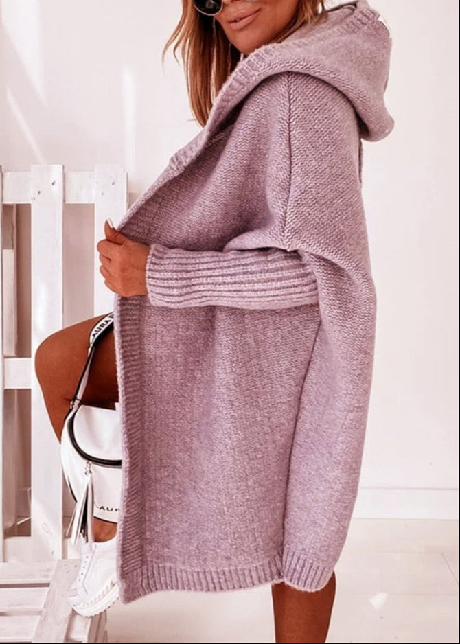 Luna Drift Hooded Cardigan