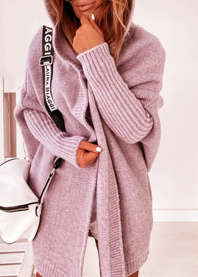 Luna Drift Hooded Cardigan