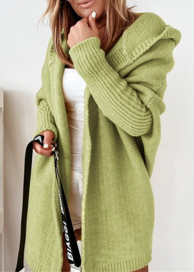 Luna Drift Hooded Cardigan