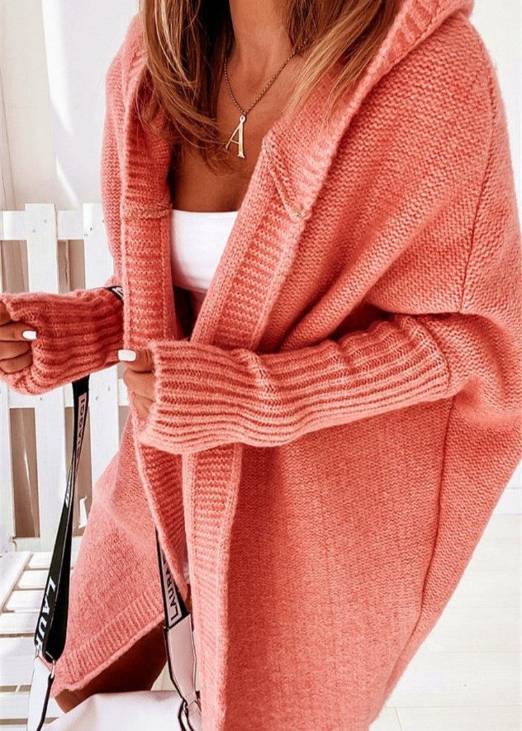 Luna Drift Hooded Cardigan