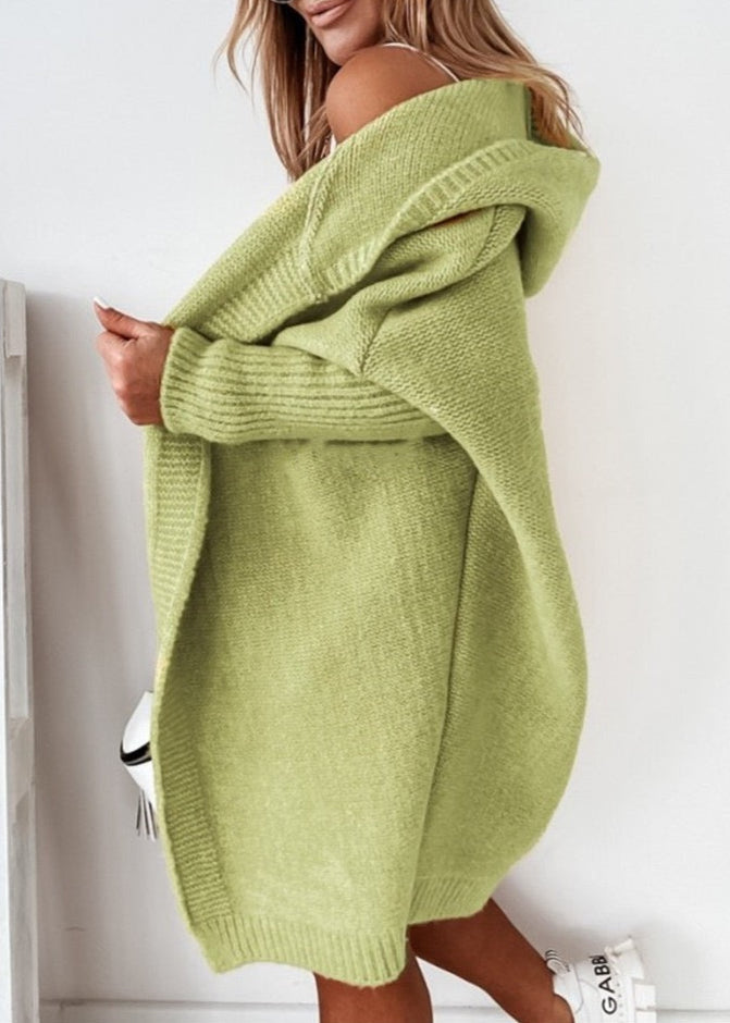 Luna Drift Hooded Cardigan