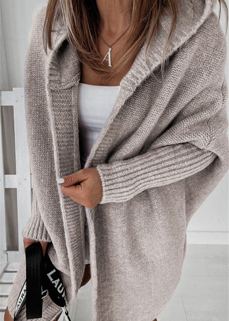 Luna Drift Hooded Cardigan