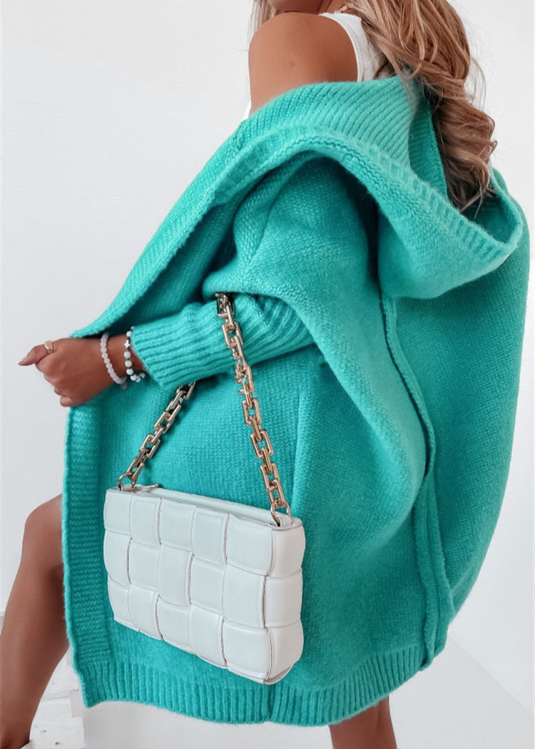 Luna Drift Hooded Cardigan