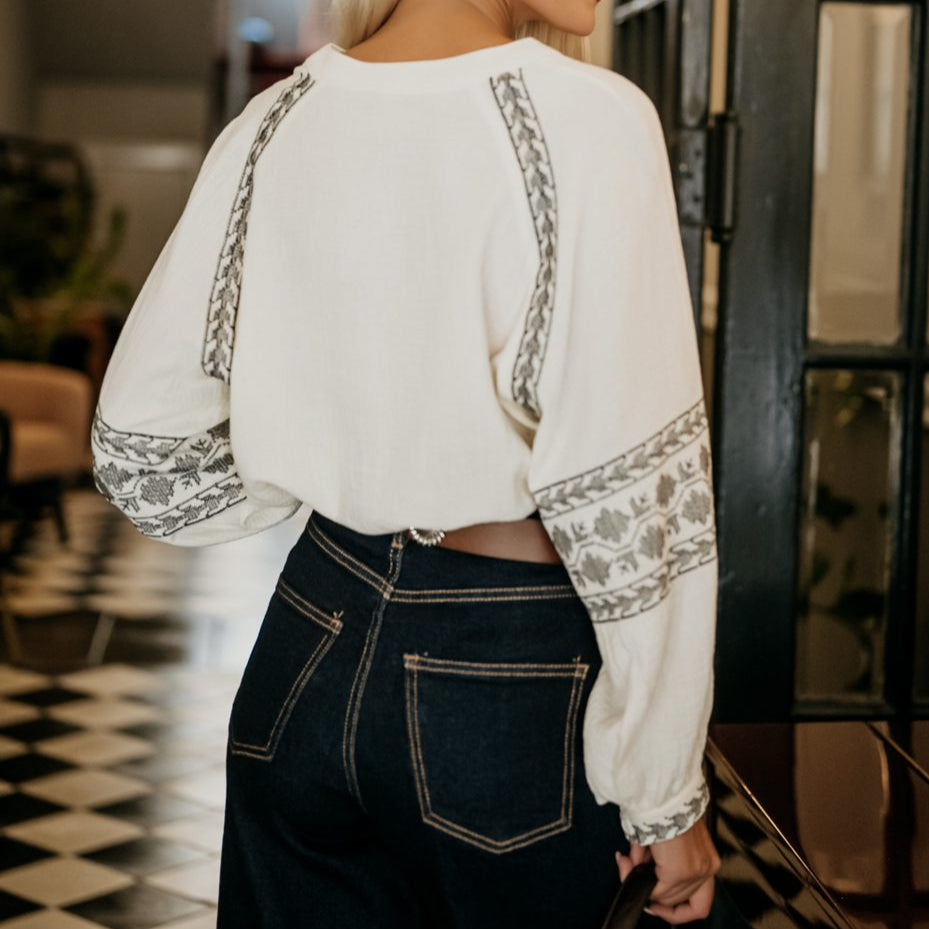 Luna Vintage Blouse