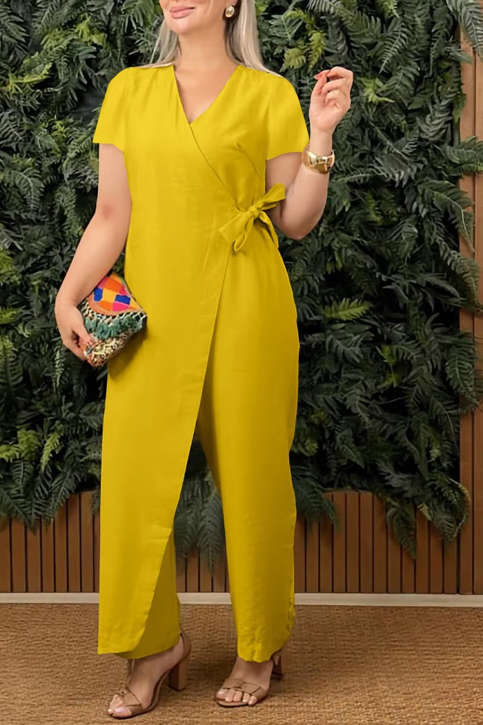 Iraya Wrap Jumpsuit