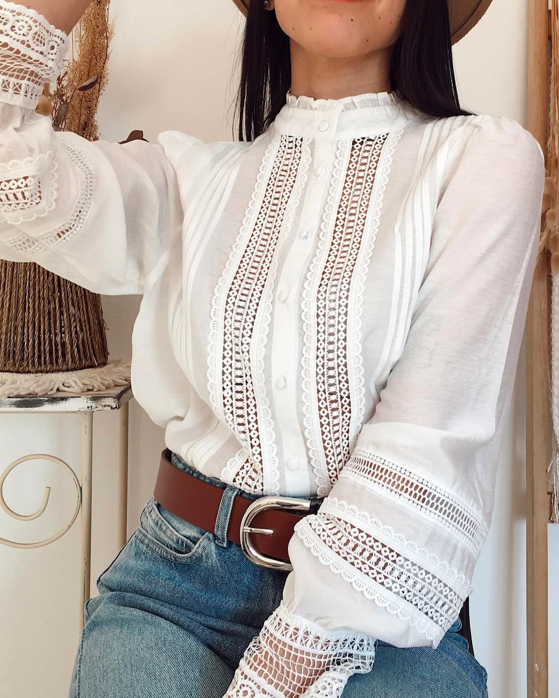 Vicenza Lace Blouse