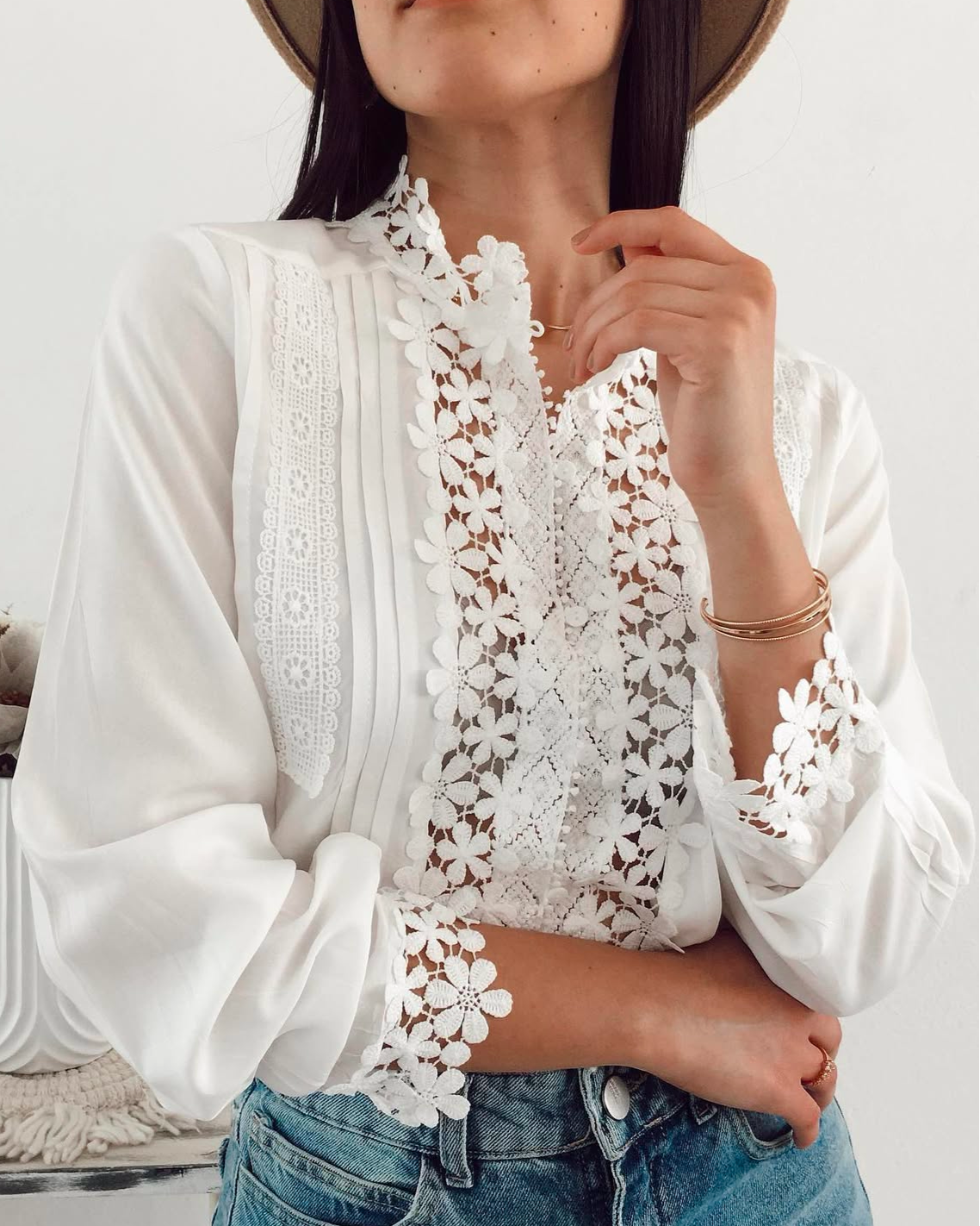 Elvira Lace Blouse
