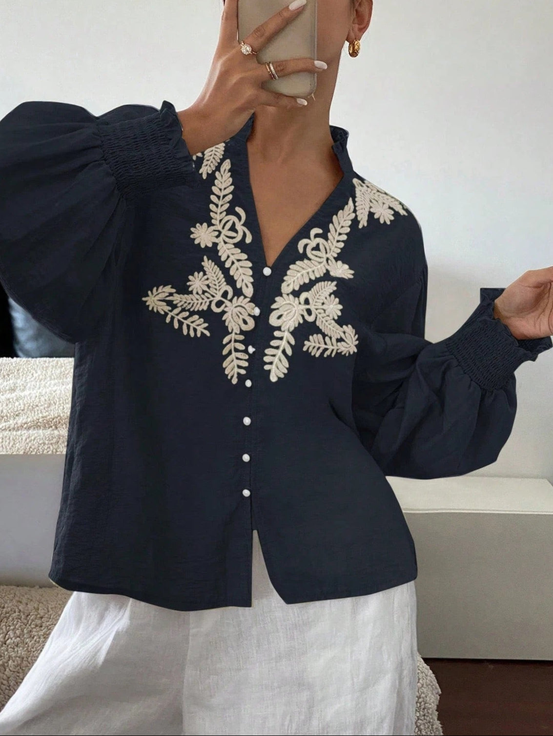 Solara Bloom Blouse