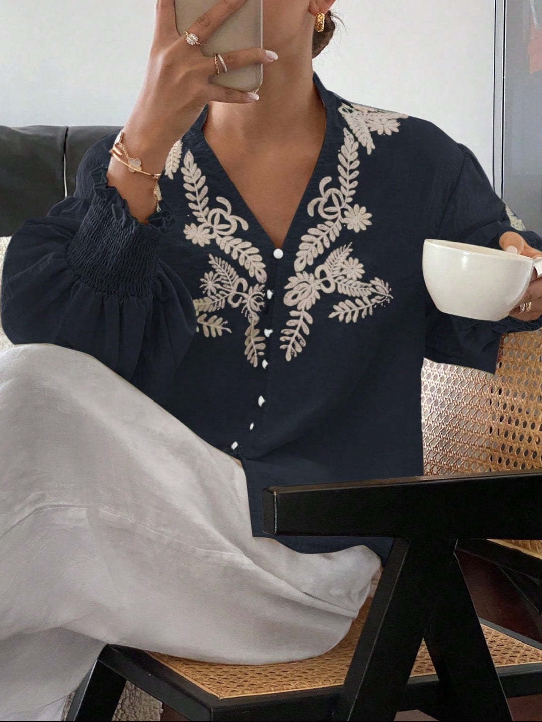 Solara Bloom Blouse