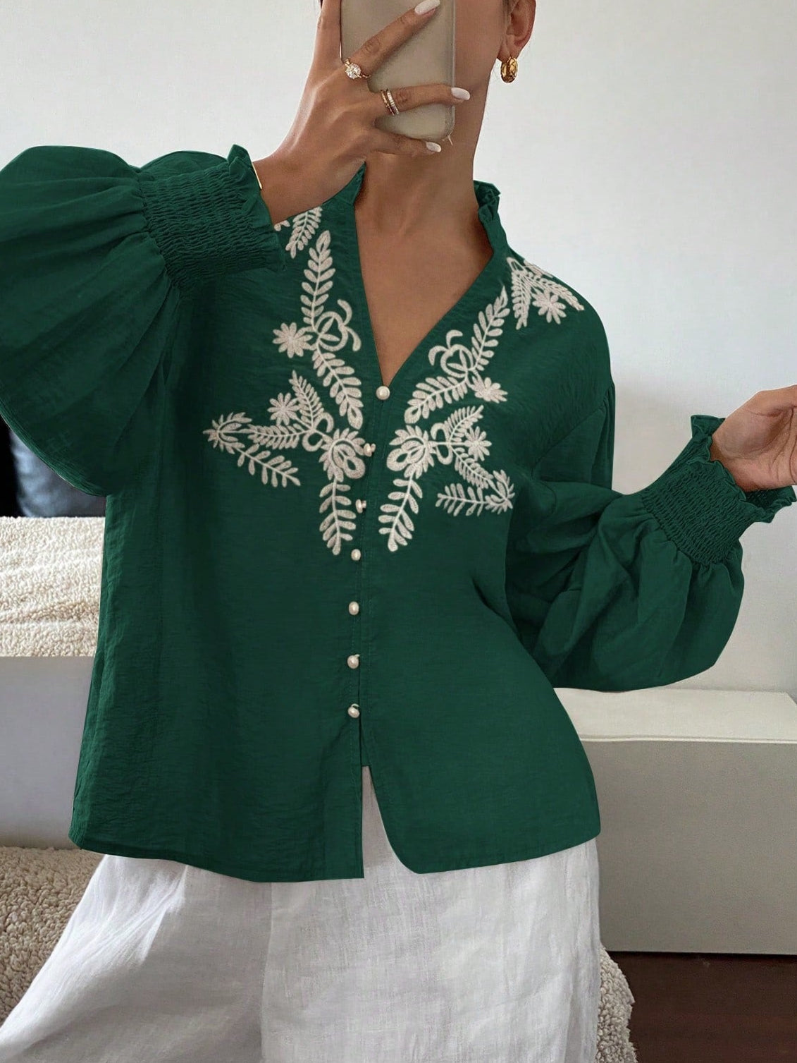 Solara Bloom Blouse
