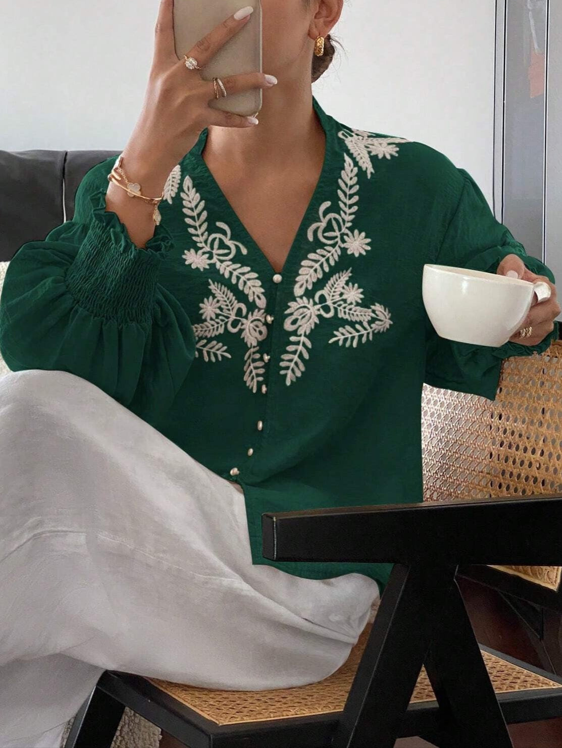 Solara Bloom Blouse