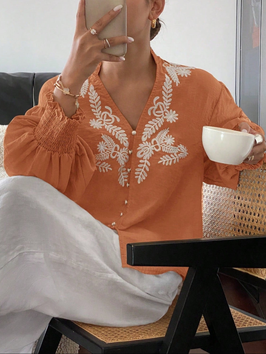 Solara Bloom Blouse