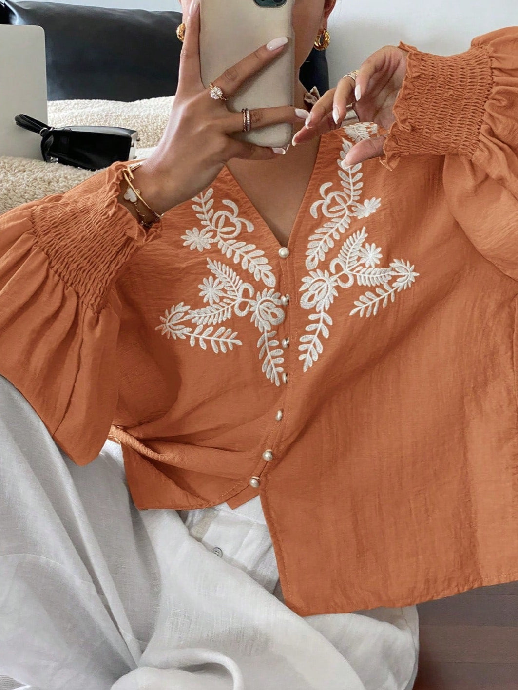 Solara Bloom Blouse