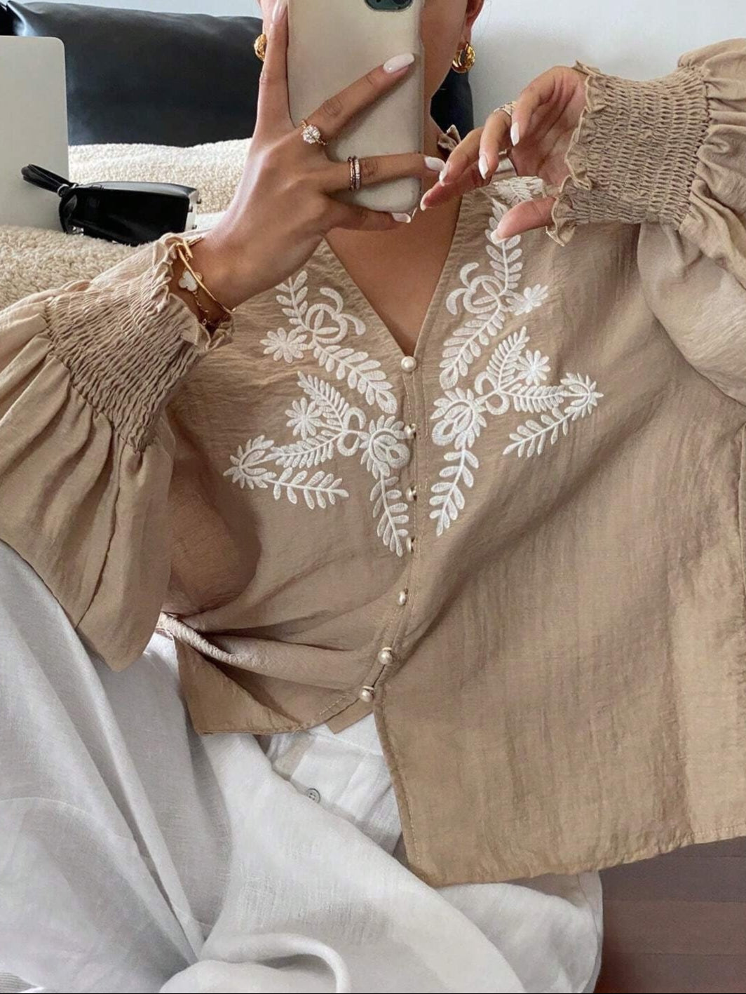 Solara Bloom Blouse