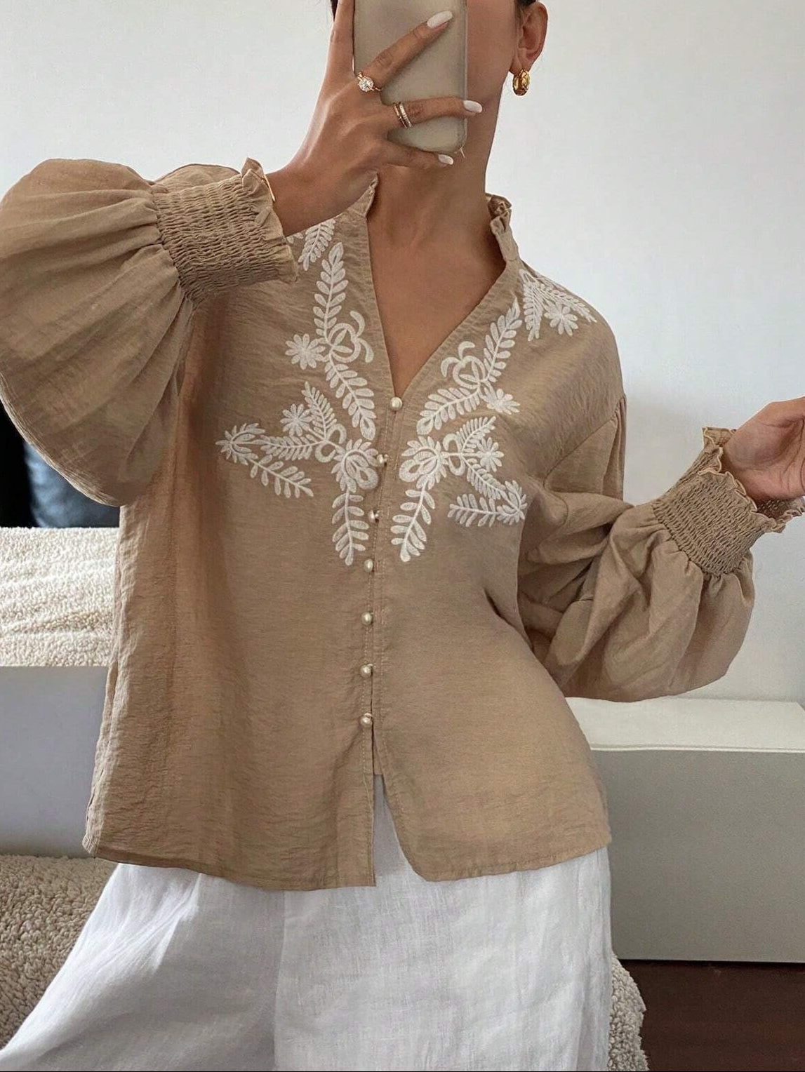 Solara Bloom Blouse