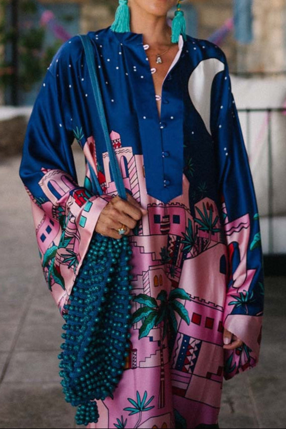Medina Moon Maxi Dress