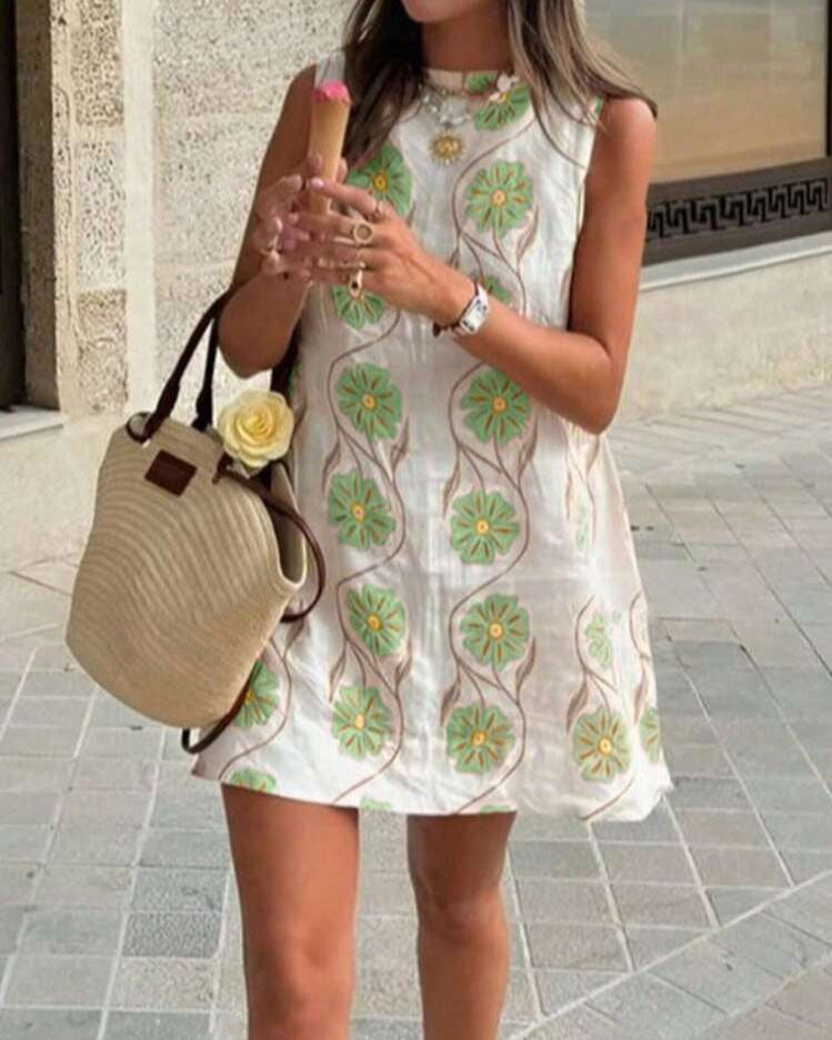 Dahlia Swing Mini Dress