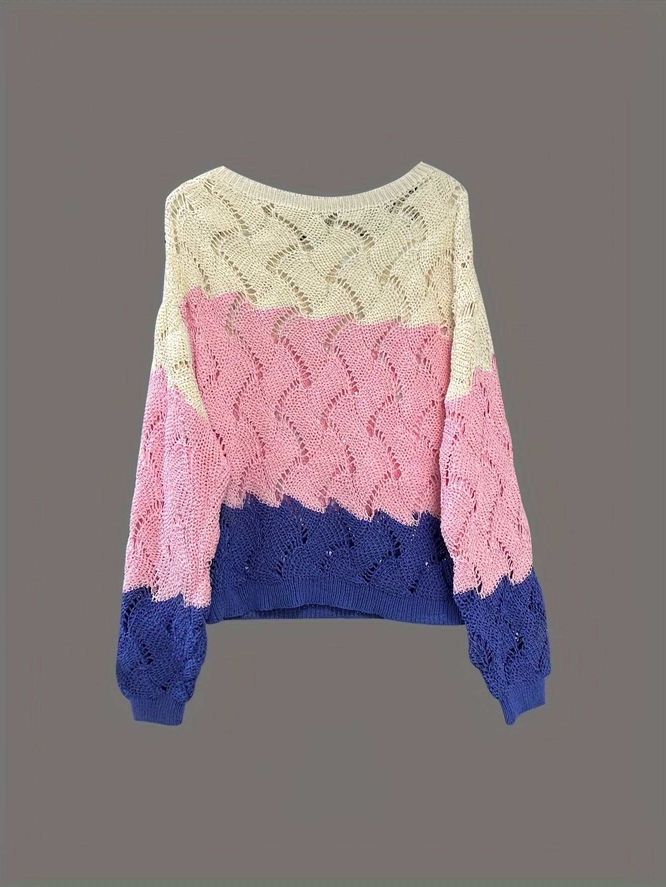Aurora Waves Knit Sweater