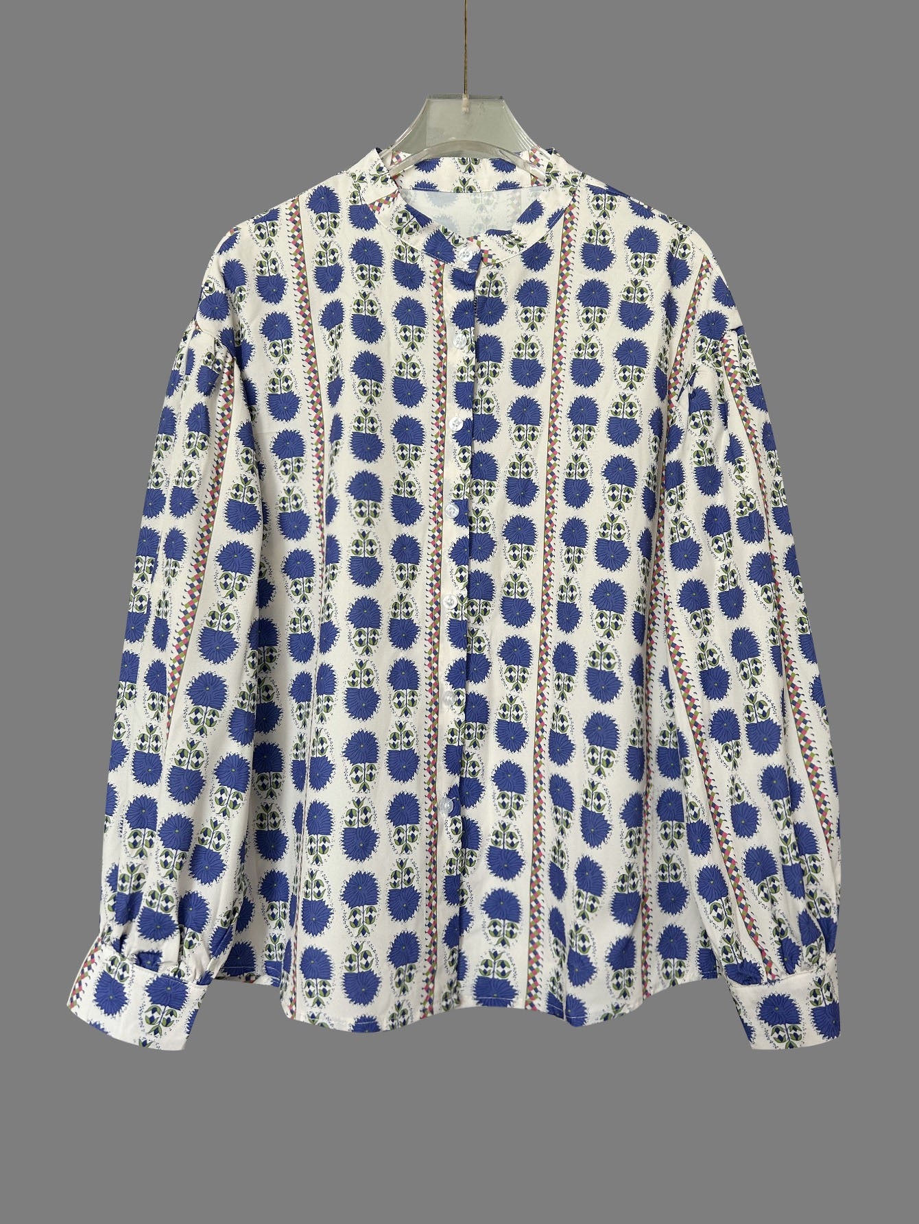 Indigo Bloom Blouse