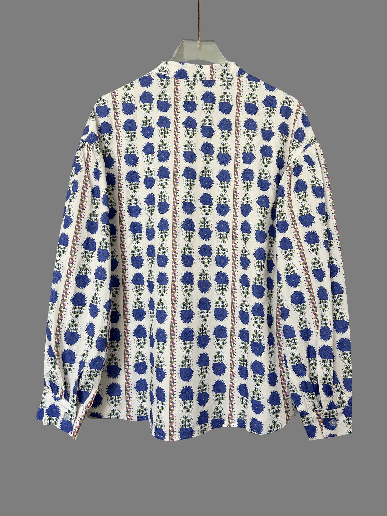Indigo Bloom Blouse