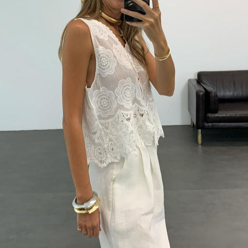 Dahlia Lace Top