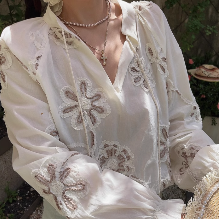 Lunara Blossom Blouse