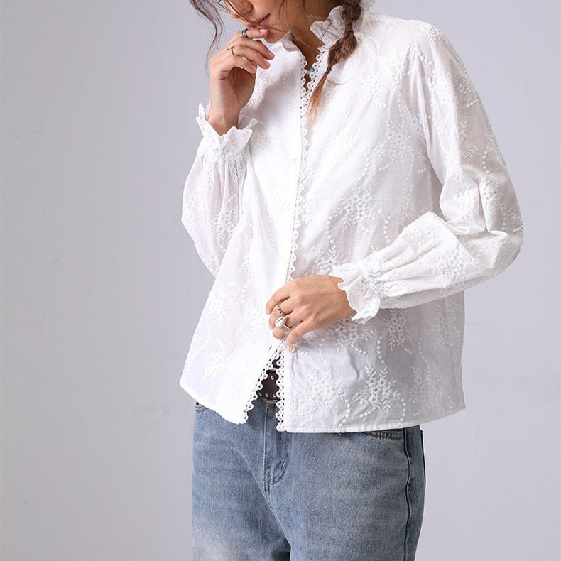 Celeste Broderie Shirt