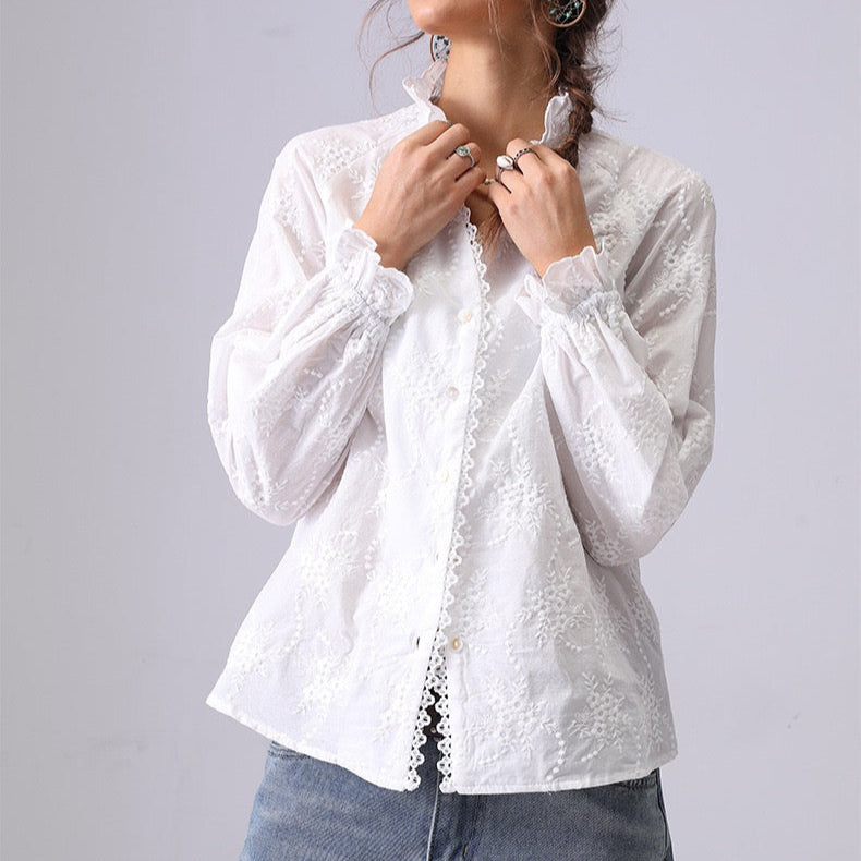 Celeste Broderie Shirt