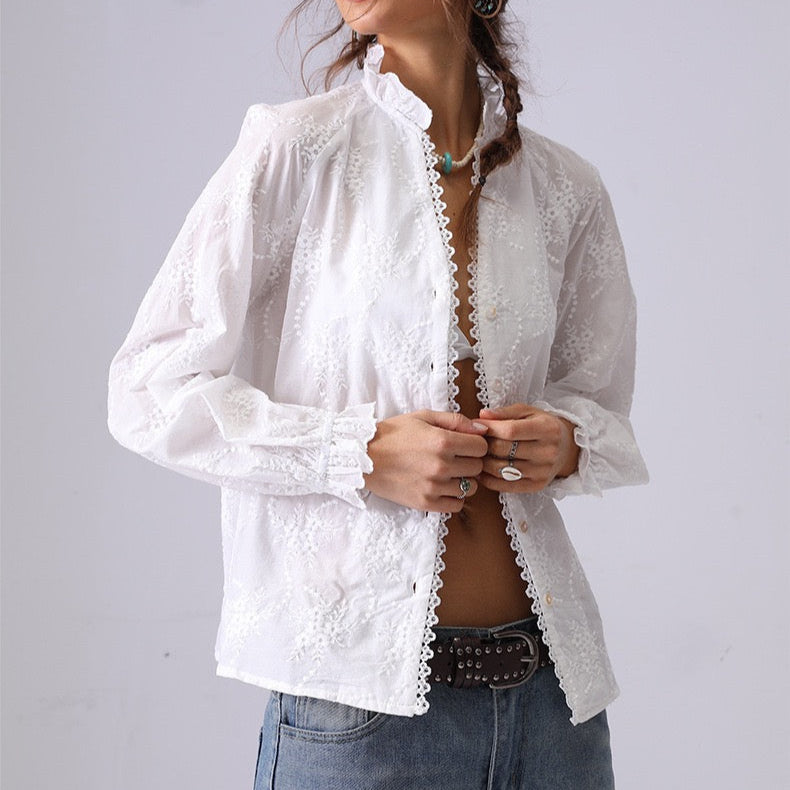 Celeste Broderie Shirt