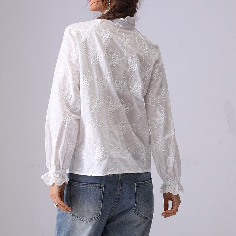 Celeste Broderie Shirt