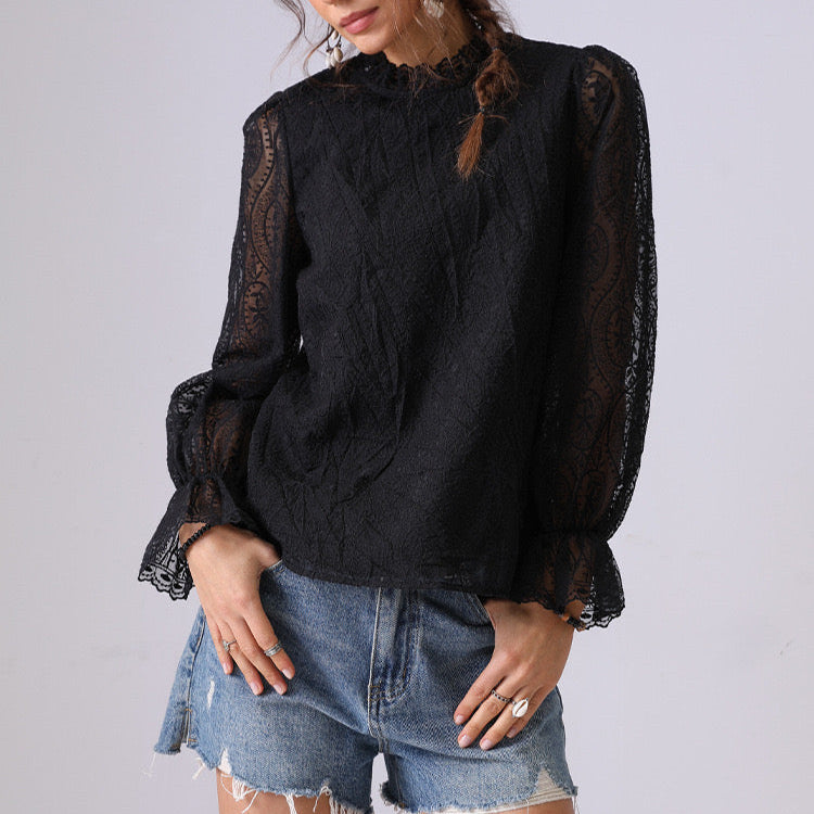 Viola Vintage Lace Top
