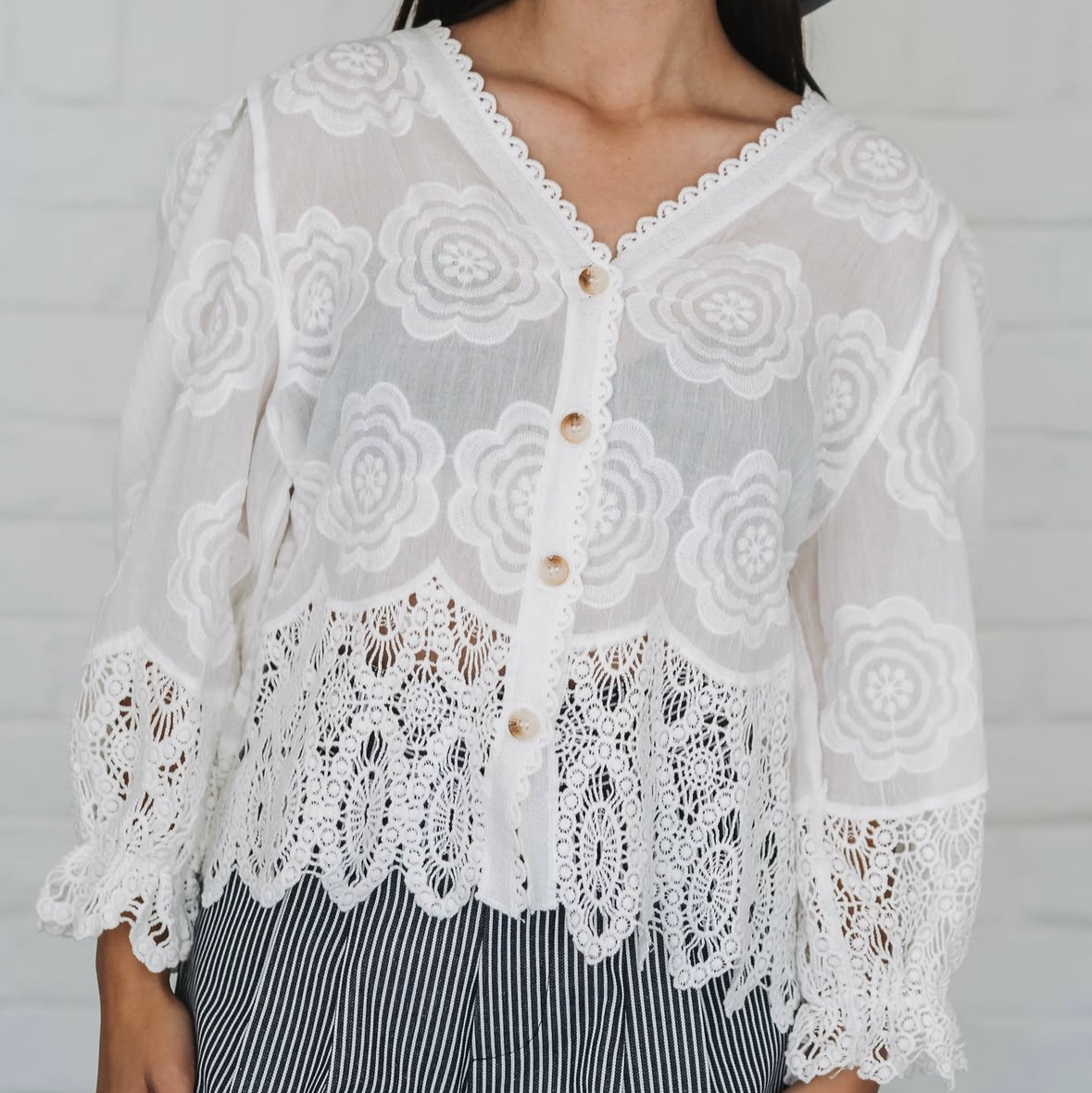 Isla Lace Blouse