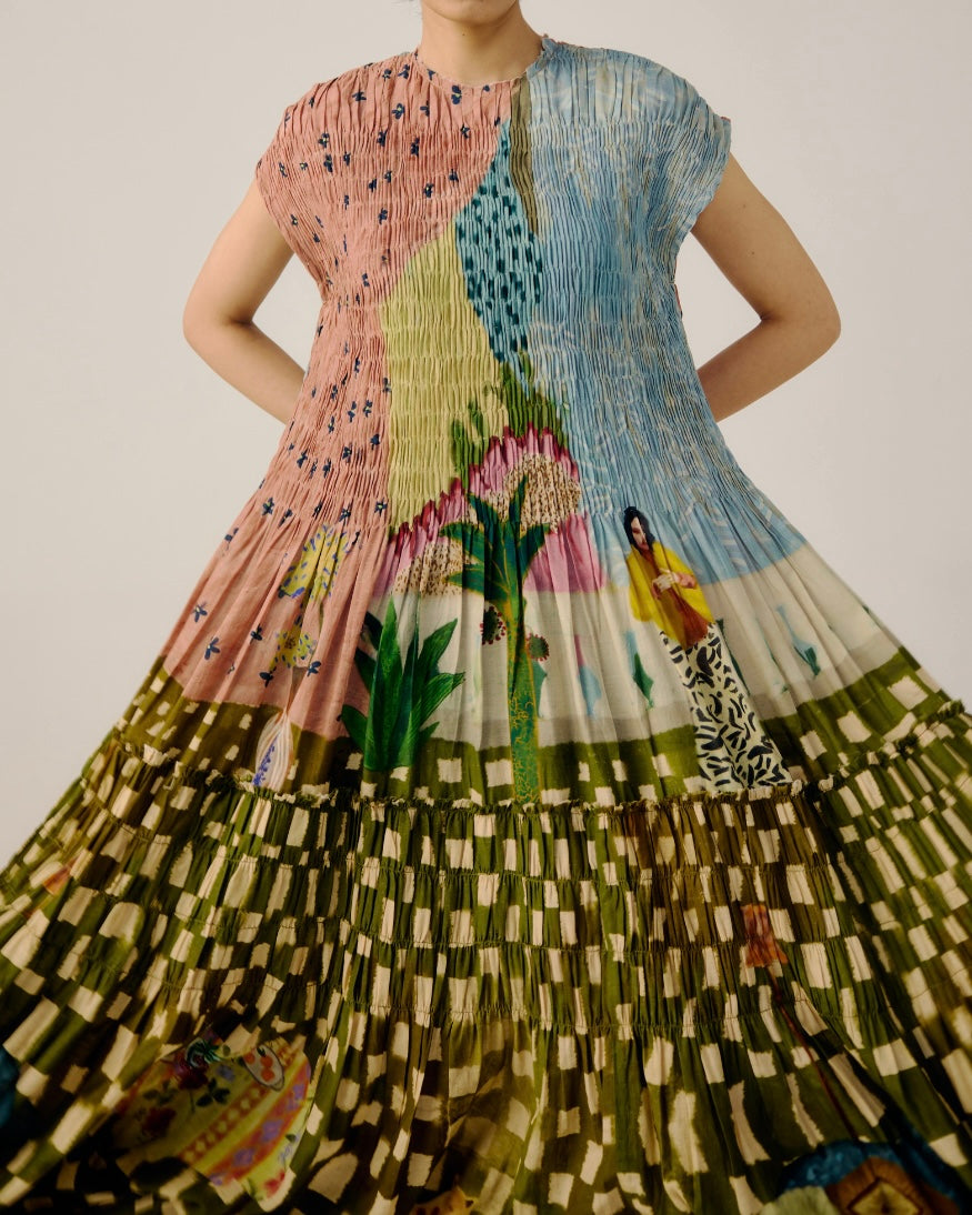 Meadow Mirage Maxi Dress
