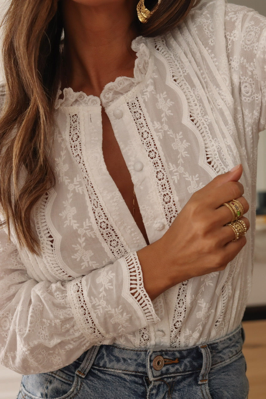 Prairie Lace Blouse