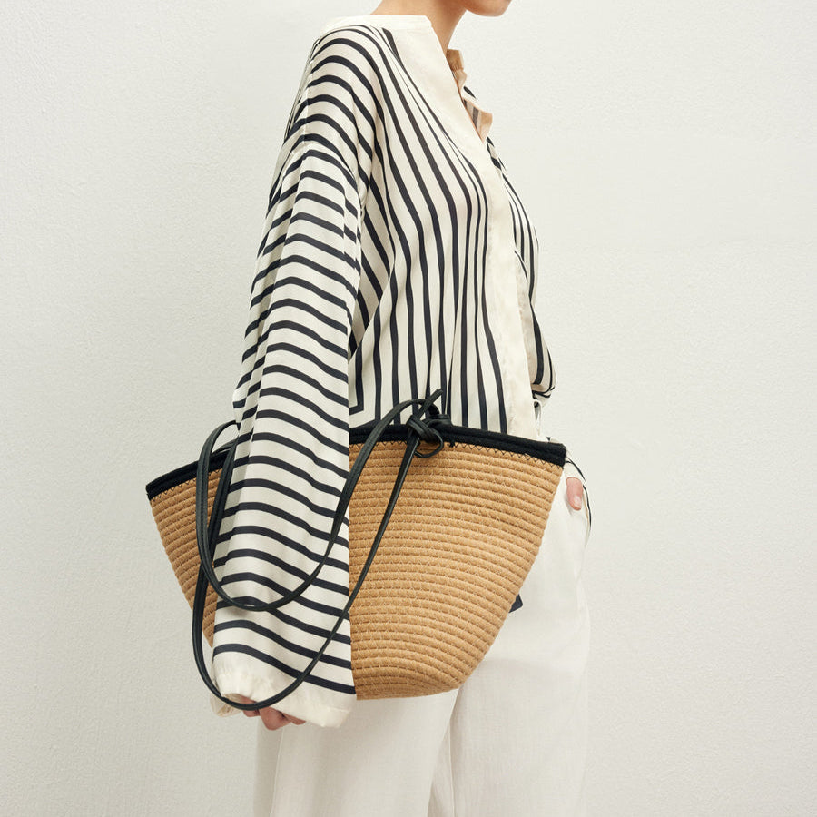 Coastal Muse Satin Blouse