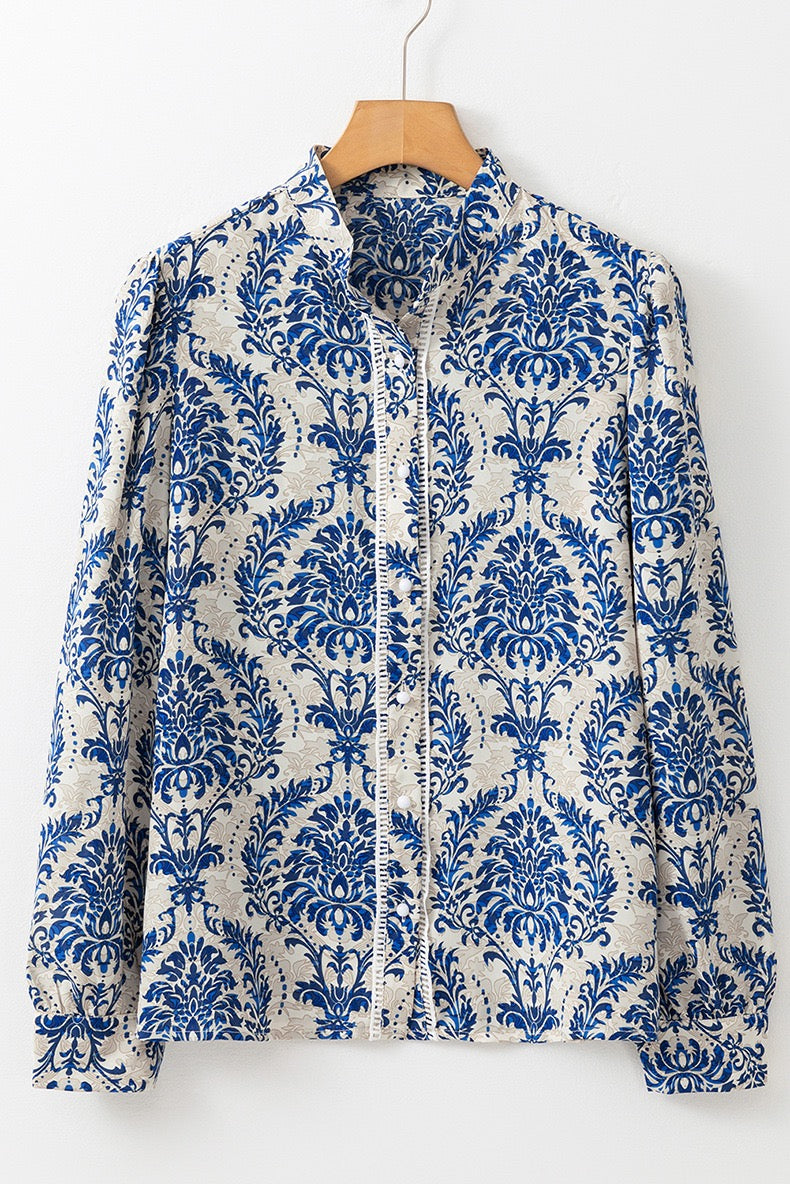 Tezza Baroque Blouse