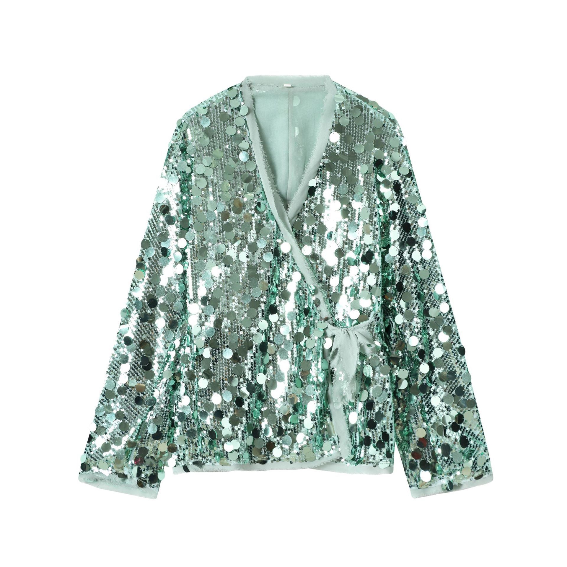 Luna Aura Wrap Top