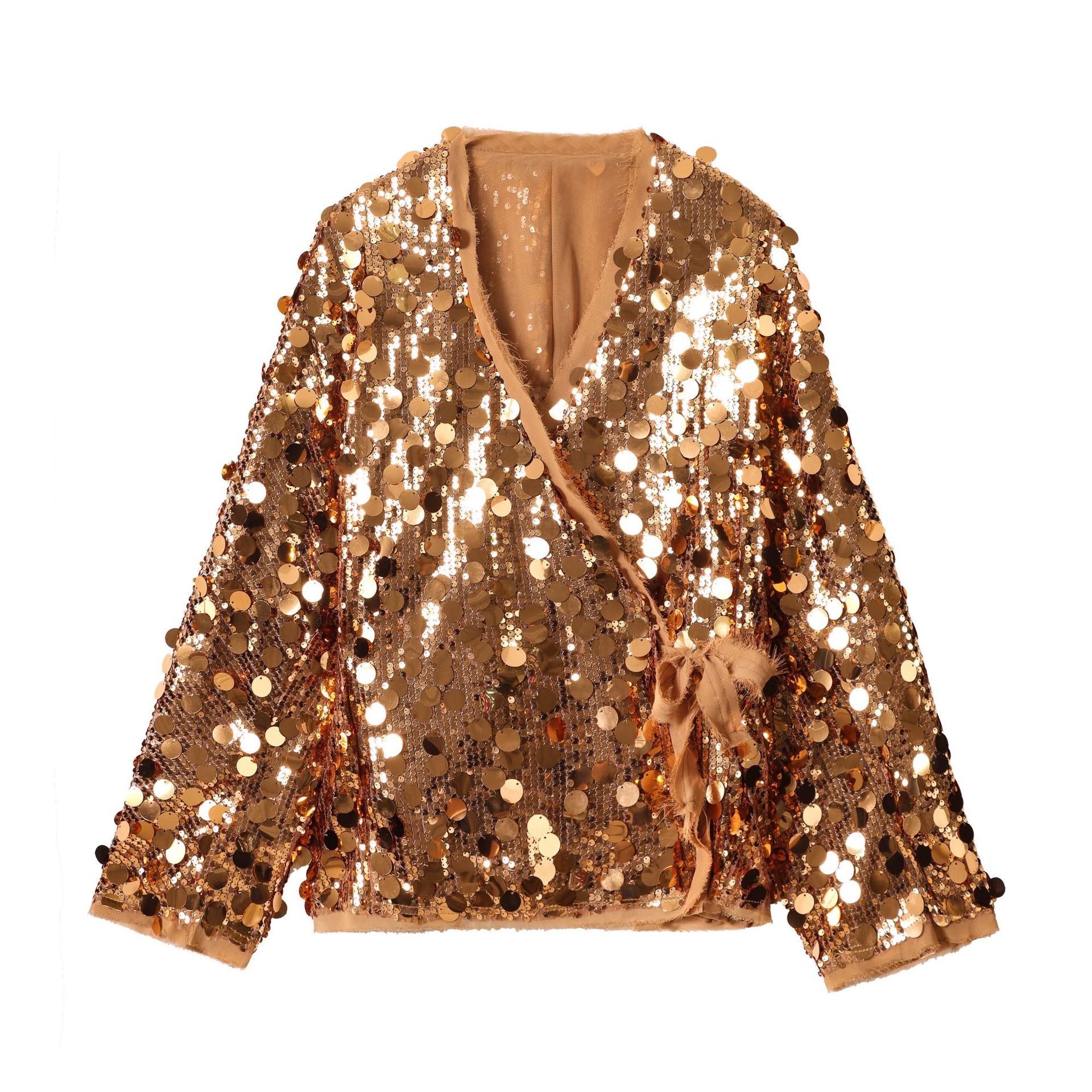 Luna Aura Wrap Top