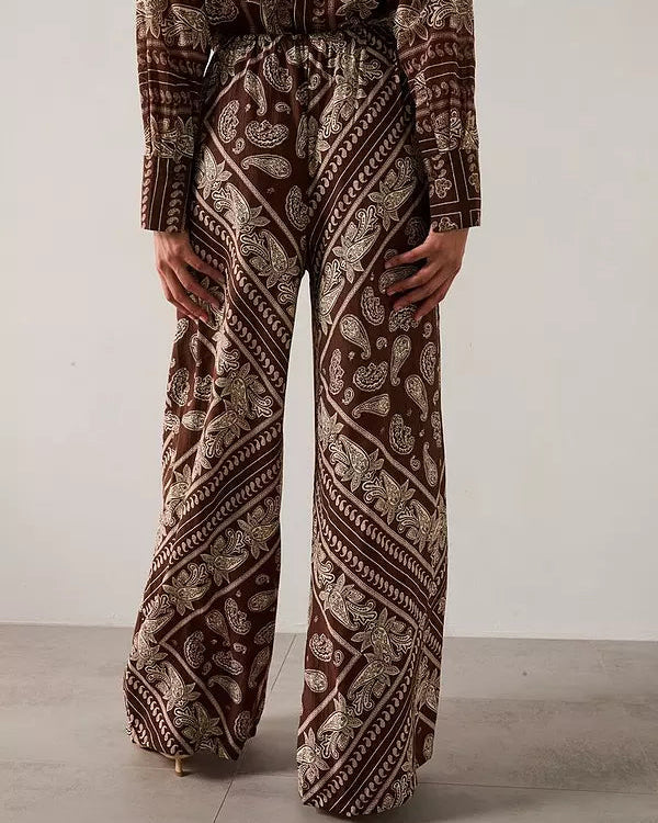 Mocha Paisley Boho Set