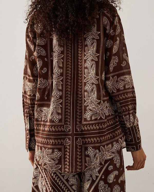 Mocha Paisley Boho Set