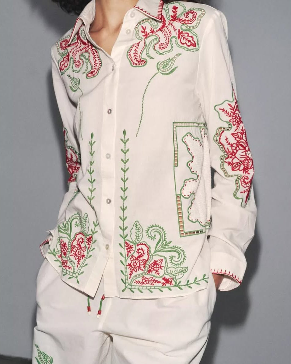 Isla Embroidered Boho Set