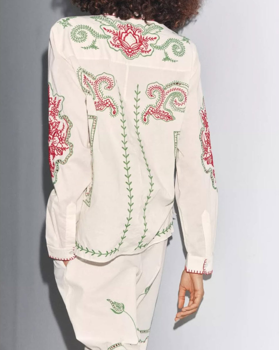 Isla Embroidered Boho Set