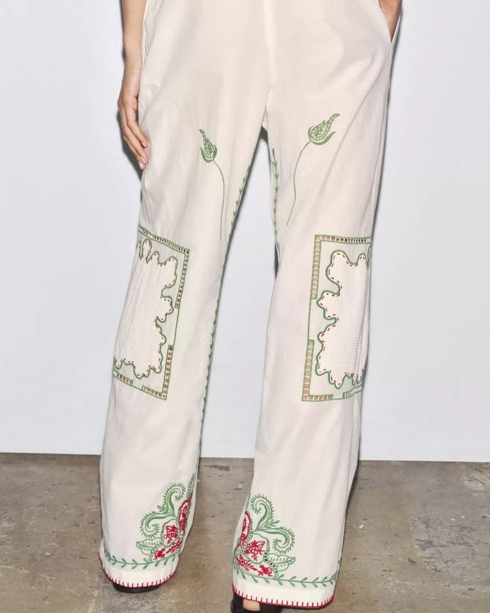 Isla Embroidered Boho Set