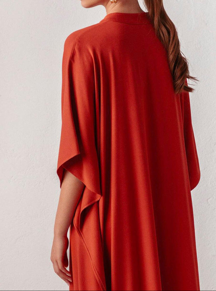 Sahara Flame Kaftan