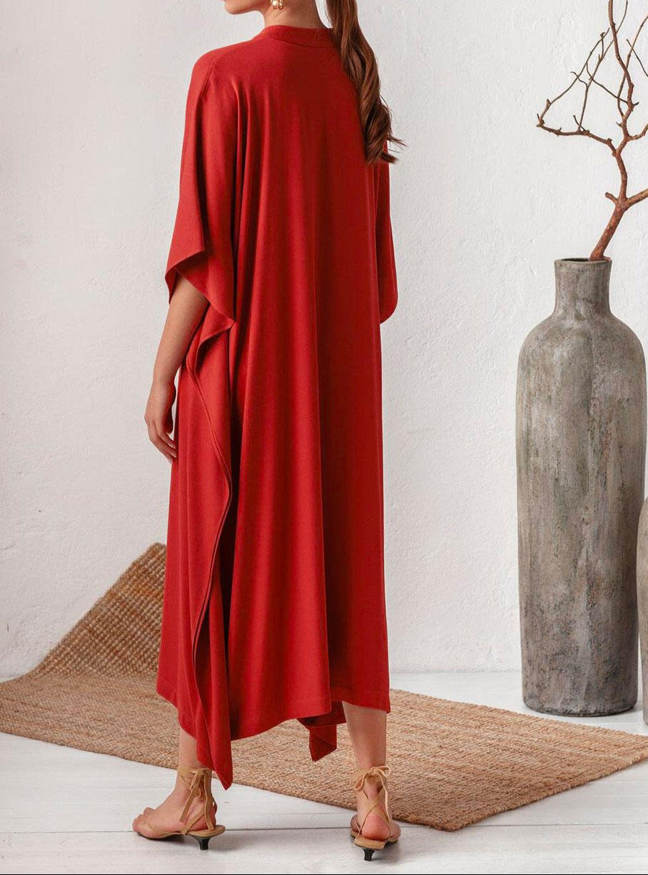 Sahara Flame Kaftan